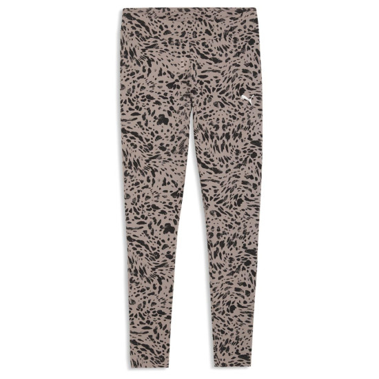 Puma Γυναικείο κολάν Essentials Graphics Animal Printed Mid-Rise Leggings